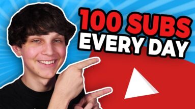 How to Get 100 Subscribers Every Day on YouTube ? (Get Subscribers on YouTube Fast)