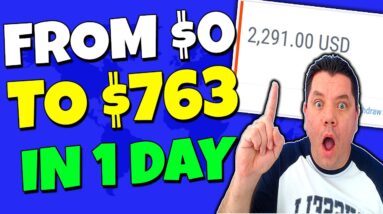 Make $763 IN ONE DAY For FREE Using THIS Trend To Make Money Online!