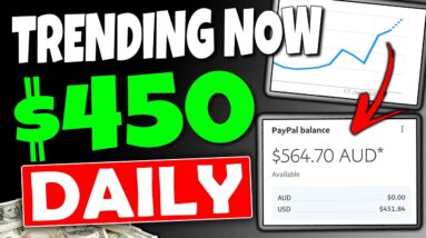 Earn $450+ Daily NEW TRENDING METHOD To Make Money Online 2021 With Affiliate Marketing!