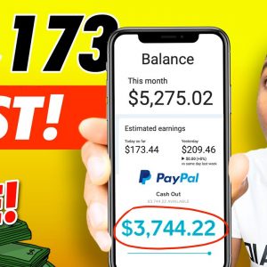 Earn $5,173 FAST! Best FREE Money Making App *Hurry* (Make Money Online)