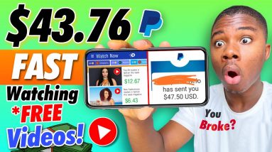 Earn $43.76 FAST Just Watching Short Videos! *If You Broke* (Make Money Online)