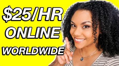 ($25/Hr) Worldwide Work From Home Jobs With Flexible Hours!