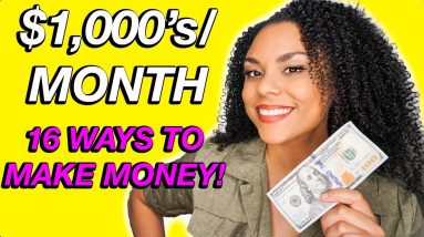 Online Business Ideas 2022! 16 Ways To Make Money!