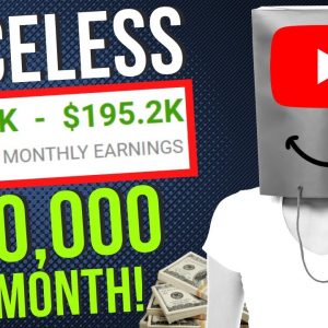 FACELESS YOUTUBE CHANNEL IDEAS: This One Can Make You $20,000+ a Month For Free!