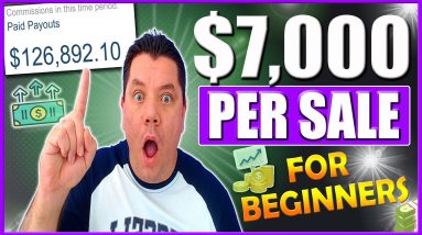 The Best High Ticket Affiliate Marketing For Beginners Strategy | $7,000 Per SALE ?