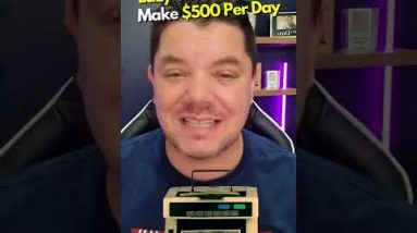 (Earn $500 Daily) Lazy Side Hustle That YOU Can Start Today! #Shorts