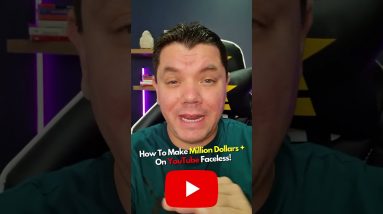 How To Make $1,000,000 On YouTube Without Showing Your Face! #Shorts