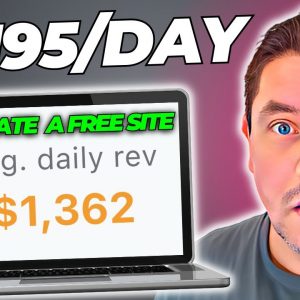 I Used A.I To Create a FREE Affiliate Marketing Website That Makes $1,195 Again and Again