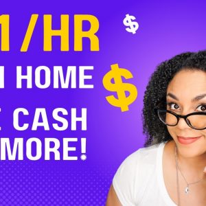 Earn $21 Per Hour From Home! Plus Free Home Office Cash And More!