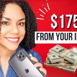 Make $175 From Your Phone  No Interview No Talking!