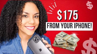 Make $175 From Your Phone  No Interview No Talking!