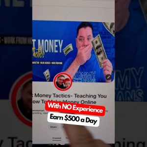 Make $500 a Day Online With NO Money or Experience!