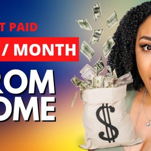 Earn $5000 Per Month Work From Home Job Available Now! High Paying Full Time Virtual Job!