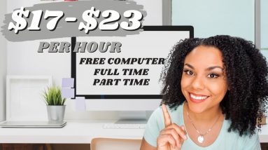 Get Paid $17 To $23 Per Hour, Free iMac Computer, Health Benefits Part Time Or Full Time! U.S Only