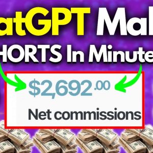 Using ChatGPT Make YouTube SHORTS In Minutes ($10,000 FACELESS METHOD) Make Money with ChatGPT