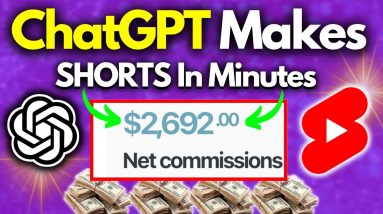 Using ChatGPT Make YouTube SHORTS In Minutes ($10,000 FACELESS METHOD) Make Money with ChatGPT