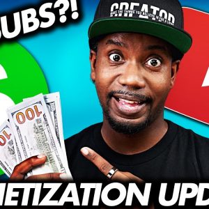 YouTube Just MONETIZED Small Channels! (YouTube Monetization Update)