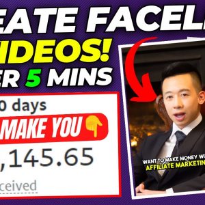 Create FACELESS AI Instagram & TikTok Videos To Make Money Online ($850 a Day)