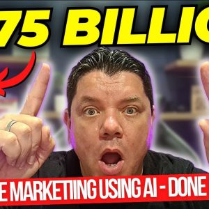 How To Make Money With Affiliate Marketing Using AI  ($175 Billion Industry) DONE FOR YOU!