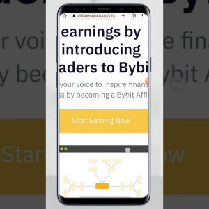 EARN MONEY with Bybit Affiliate Program on Your Phone