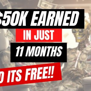 Easiest AI Side Hustle to START NOW! $50k Earned in 11 Months