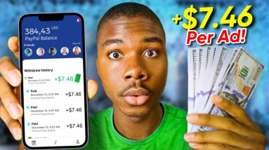 CLICK ADS & EARN $7.46 PER AD! 📲 *Free App* (Make Money Online 2023)