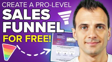 How to Create a Sales Funnel FOR FREE: 2024 Tutorial For Beginners